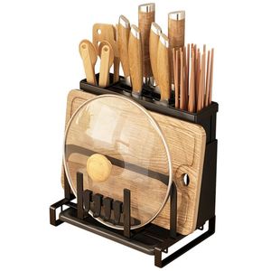 <b>Kitchen</b> Multifunctional Cutting Board Knife Drying <b>Rack</b> <b>Kitchen</b> <b>Rack</b> - Product Image 1