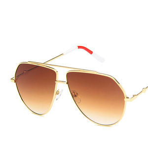 إطار نظارات معدني مزدوج الشعاع, إطار نظارات معدني مزدوج الشعاع 2019 جديد نظارات أوروبية وأمريكية عتيقة الاتجاه 0399 مرآة مسطحة - Product Image 3