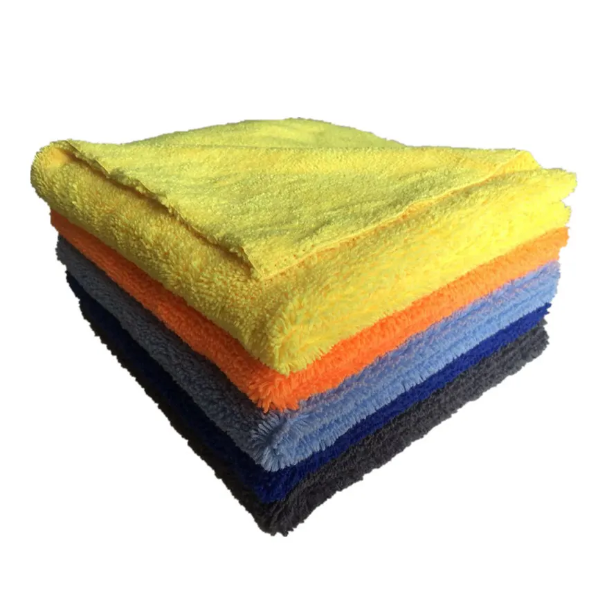 Microfiber Cleaning Cloths Strong Absorption With Fine Workmanship Non-abrasive Microfiber Towels For Home