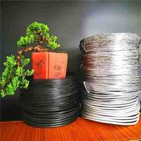 Fil en alliage d'aluminium anodisé coloré 1060 1050 pour Bonsaï, souple, pour la fabrication de bijoux DIY, tolérance 1%, allongement 22%, résistance 80MPa