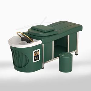 Lit de massage thaïlandais de luxe pour salon de beauté, lit de shampoing pour spa capillaire - Product Image 6