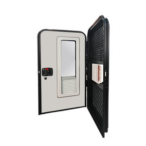 Fabricant de porte de remorque de <span class=keywords><strong>caravane</strong></span> Profil en aluminium Porte en forme de larme avec rideau occultant pour modifier les voitures - Product Image 2
