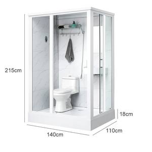 Module <span class=keywords><strong>de</strong></span> salle <span class=keywords><strong>de</strong></span> bain intégré, unité <span class=keywords><strong>de</strong></span> salle <span class=keywords><strong>de</strong></span> <span class=keywords><strong>douche</strong></span> intégrée, module <span class=keywords><strong>de</strong></span> salle <span class=keywords><strong>de</strong></span> bain préfabriqué, <span class=keywords><strong>cabine</strong></span> <span class=keywords><strong>de</strong></span> <span class=keywords><strong>douche</strong></span> chinoise <span class=keywords><strong>de</strong></span> haute <span class=keywords><strong>qualité</strong></span> - Product Image 6