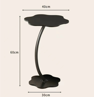 Tables basses lumière luxe Table d'appoint fleur Style Table de chevet chevet maison étude bureau auxiliaire bureau salon meubles