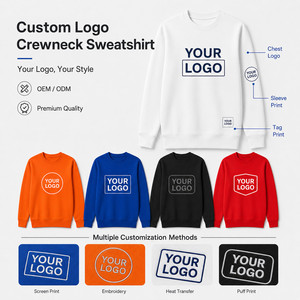 Sudadera Personalizada con Logotipo para Hombre, Cuello Redondo, Unisex, al por Mayor, Estilo Urbano Premium, Sudadera de Forro Polar, 100% Poliéster, Otoño, Tallas S-4XL - Product Image 2