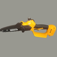 Scie à chaîne sans fil 21V 8 pouces à moteur sans balais de qualité industrielle et DIY, légère, alimentée par batterie, pour le bois