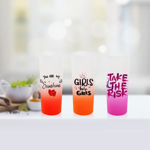 Topjlh Prix direct usine Verre à shot vierge 3oz dégradé dépoli pour sublimation, personnalisable avec logo, pour bars à <span class=keywords><strong>whisky</strong></span> et magasins de spiritueux, vente en gros - Product Image 4