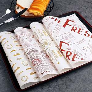 Wholesale Custom logo Printed Food Grade Grease Proof Chocolate Sandwich <b>Wax</b> <b>Paper</b> and Burger Wrapping <b>Paper</b> - Product Image 6