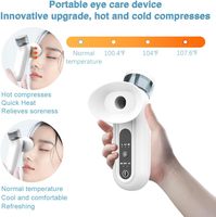 Pulvérisateur Nano 2-en-1 pour les yeux secs – Modes Chaud et Froid – Hydratant et Apaisant pour les Yeux
