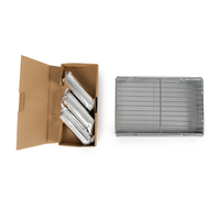 Gril de barbecue avec pince à nourriture Kit de grillade de barbecue de gril de charbon de bois portatif jetable pour la cuisson d'intérieur et extérieure