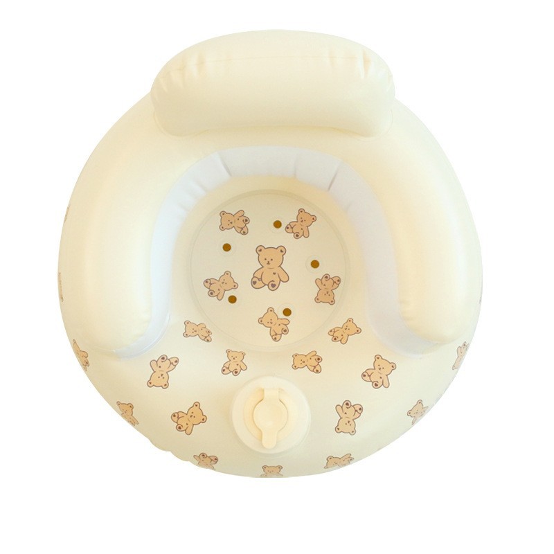 Nouveau ours mignon gonflable à pression automatique