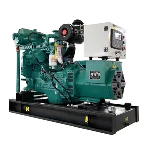 24, 30kw, 40kw, 50kw, 60kw, 75kw, 100kw, démarrage automatique, moteurs Diesel silencieux, prix par moteur Cummins Weichai Deutz