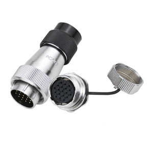 ZHQCN WSHS24 Aviation Plug 12P 19 Core Male Pin Circular Connector For Electrical Engineering - Product Image 1