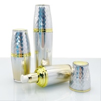 Fabricants d'ensembles de flacons cosmétiques de luxe, fournissent des ensembles de flacons rechargeables pour voyages de 30g, 50g, 100ml, 120ml