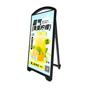 New Design Outdoor Mini Full Color Led 2.5 Ip65 Portable Digital Signage Kiosk Menu Ad Player Shopping Mall Tp 4500 - Product Image 1