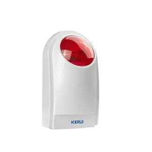 KERUI-sirena estroboscópica inalámbrica para interiores y exteriores, sistema de alarma de 110dB, modelo J008