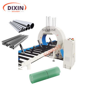 Machine d'emballage horizontale automatique pour panneaux, machine d'emballage orbital pour tubes, tubes plats, cadre plat, machine d'emballage orbital pour film - Product Image 2