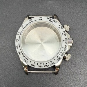 Pièces de montre : Lunette en céramique, boîtier de montre en acier couleur or et noir, plusieurs options compatibles avec le mouvement VK63 - Product Image 3