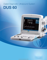 Appareil d'échographie Doppler portable professionnel EUR VET pour vache, ordinateur portable, équipement vétérinaire