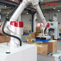 Robot collaboratif WANERX pour la palettisation, moteur facile à utiliser, matériau en aluminium, capacité de production de 600/heure pour l'industrie alimentaire
