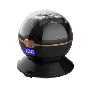 Afeitadora Rotativa Inalámbrica de 3 Cuchillas para Hombre, Resistente al Agua, para Piel Sensible, con Carga Rápida USB y Base de Carga - Product Image 4
