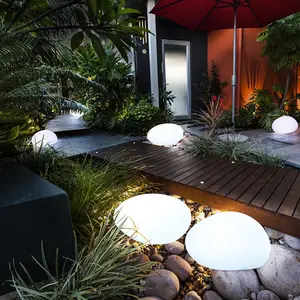 Светодиодный светящийся Каменный светильник для газона, ландшафтный декоративный светильник, уличный водонепроницаемый светильник для двора, сада, ресторана, отеля