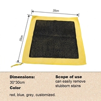 Serviette en microfibre magique pour le lavage et le detailing automobile, chiffon en argile magique pour le nettoyage des voitures