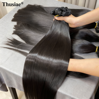 Extensions de cheveux vierges bruts en gros, cheveux humains naturels vierges vietnamiens non traités en vrac pour le tressage