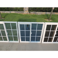 Upvc Rahmen gehärtetes Glas Schiebefenster Upvc Fenster in China Philippinen