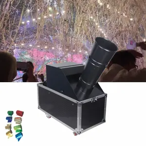 stage special effect color paper rainbow confetti machine confetti blaster co2 confetti blower