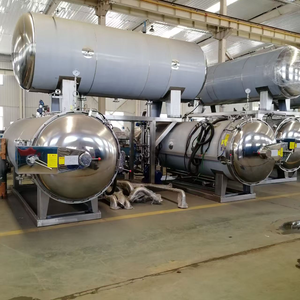 Commerciële Kwaliteit Hogedruk Stoom Sterilisatie Pot Voor Zuivelproducten Drank Bottelen Pot Verpakking - Product Image 1