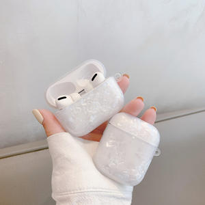 Nueva funda para auriculares para Airpods <span class=keywords><strong>3</strong></span> generación con bonitas fundas para auriculares TPU de grano para Airpods PRO 2 1/2 generación - Product Image 4