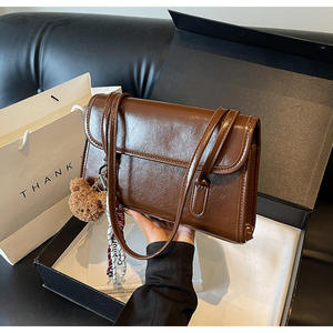 New Fashion Women's Retro Leisure Fashion Crossbody Bag Women's Square Shoulder Bag - Product Image 5