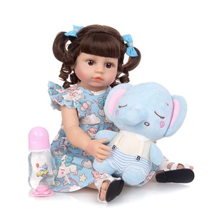 Poupées Reborn Silicone nouveau-né bébé 55cm réaliste renaissance fille vivante poupée bébé poupée pour enfants jouets - Product Image 2
