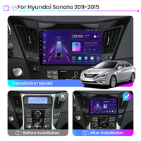 Junsun V1 Système audio pour Hyundai Sonata US Stock Autoradio Android Navigation GPS pour Hyundai Sonata 2011-2015 Lecteur DVD de voiture