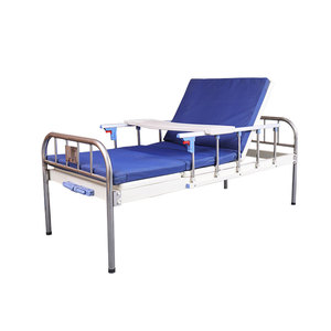 Cama Hospitalaria Manual con Manivela Única y Cabecera de ABS para Terapia - Mobiliario Médico - Product Image 1