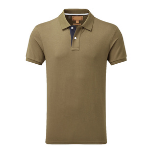 T-shirt tendance pour homme en tissu tricoté respirant, manches courtes, coupe moderne, qualité durable, usage quotidien, polyester/coton - Product Image 1