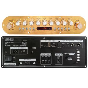 Placa Amplificadora <span class=keywords><strong>de</strong></span> Potencia para Altavoz Portátil, Karaoke al Aire Libre, Maleta <span class=keywords><strong>con</strong></span> Asa, <span class=keywords><strong>Bluetooth</strong></span> 12V 220V, Efecto <span class=keywords><strong>de</strong></span> <span class=keywords><strong>Sonido</strong></span> DSP - Product Image 1