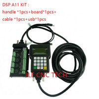 Controlador de máquina de grabado de 3 ejes JLE Richauto DSP A11E, 24V DC USB, para sistema remoto de router CNC para A11C, A11 Handle