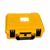Boîtier en plastique étanche IP67 tempête étui de transport rigide noir extérieur M2200