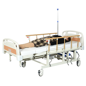 Multi-Function Manual Adjustable Half-Reversible Nursing Home Care Medical <strong>Bed</strong> With Toilet For Hospitals And Domiciles - Product Image 3