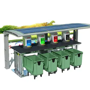 RNKL Underground Collection Equipment Outdoor Large Capacity Smart Automatic Sensor Garbage Sorting Bin