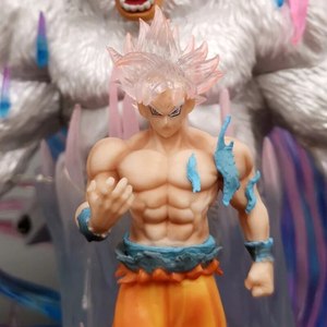 Figura de Anime de gorila de Son Goku Ultra Instinct de dragón de 30CM muñeca de juguete coleccionable japonesa con luz DBZ - Product Image 3