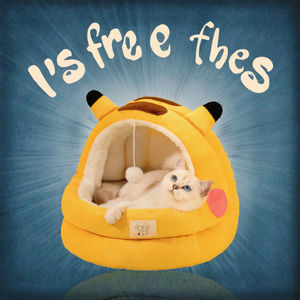 <span class=keywords><strong>Petopia</strong></span> เตียงสัตว์เลี้ยงสุดหรู, ถ้ำของเล่นกึ่งล้อมรอบด้วยขนปุยอบอุ่นทรงสี่เหลี่ยมผืนผ้าคลาสสิกเตียงแมวดีไซน์แปลกใหม่ - Product Image 3