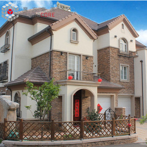 Villa in Stile Europeo con Struttura in Acciaio Leggero, Design Modulare con Planimetrie <span class=keywords><strong>3D</strong></span> e Servizi in Loco - Product Image 1