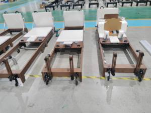 Vente en Gros de Pilates Reformer Pliant Haut de Gamme Appareil de <span class=keywords><strong>Fitness</strong></span> Gym Noyer en Bois Pliable Pilates Reformer pour Studio - Product Image 4