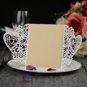ผู้ผลิตขายส่งการ์ดเชิญงานแต่งงานสไตล์ยุโรป, การ์ดเชิญแบบกระดาษฉลุลาย, การ์ดเชิญดีไซน์สร้างสรรค์ - Product Image 4