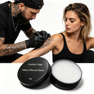 Economic Daily Soothing Tattoo Balm, stable creamy texture & multiple concentration grades, logo customizable care <b>cream</b> - Product Image 1