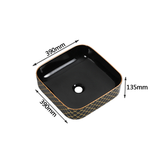 De lujo de baño accesorios contra arte lavabo fregadero de cerámica de oliva Al <span class=keywords><strong>casa</strong></span>. - Product Image 4