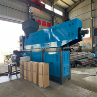 Machine de recyclage de filets de pêche en PEHD, granulateur PA/PC/PPR, résistant à la corrosion, haute capacité 10 tonnes/jour, moteur économe en énergie